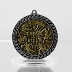 Venture Track & Field Medal Silver 60mm