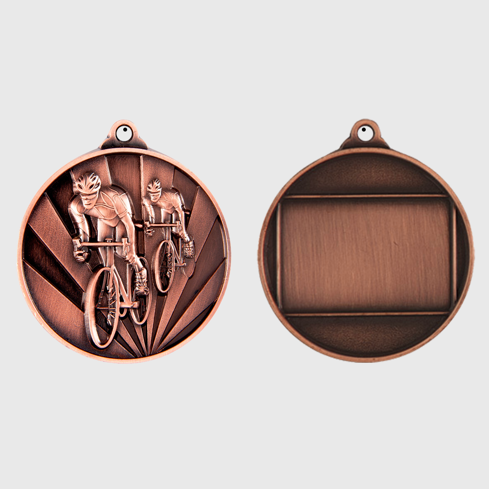 Sunrise Cycling Medal 50mm Bronze