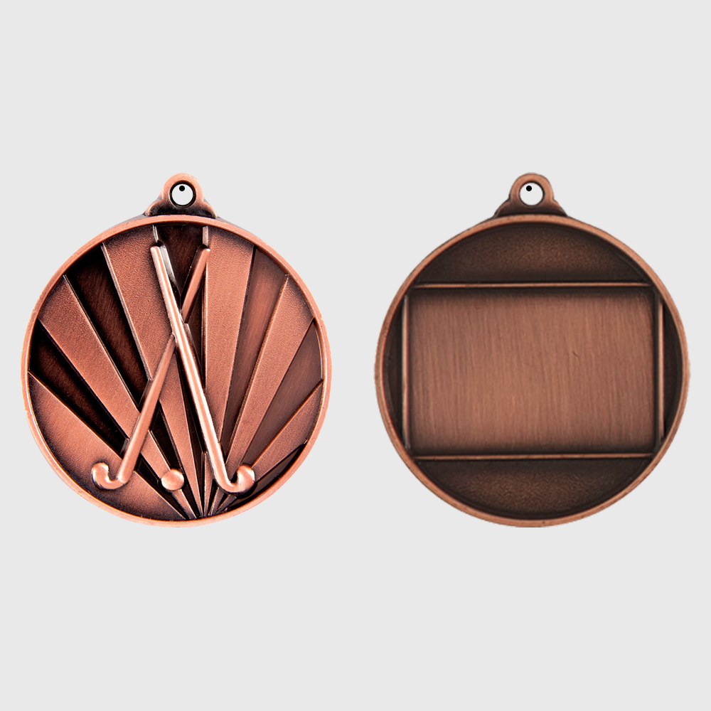 Sunrise Hockey Medal 50mm Bronze