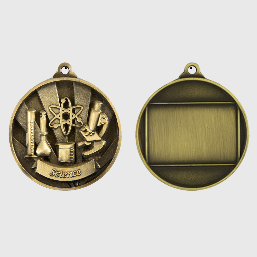 Sunrise Science Medal 50mm Gold