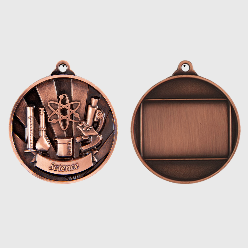 Sunrise Science Medal 50mm Bronze