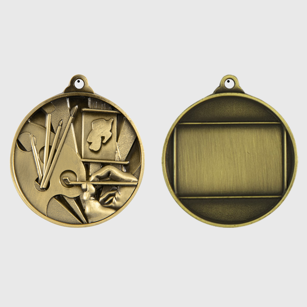 Sunrise Art Medal 50mm Gold