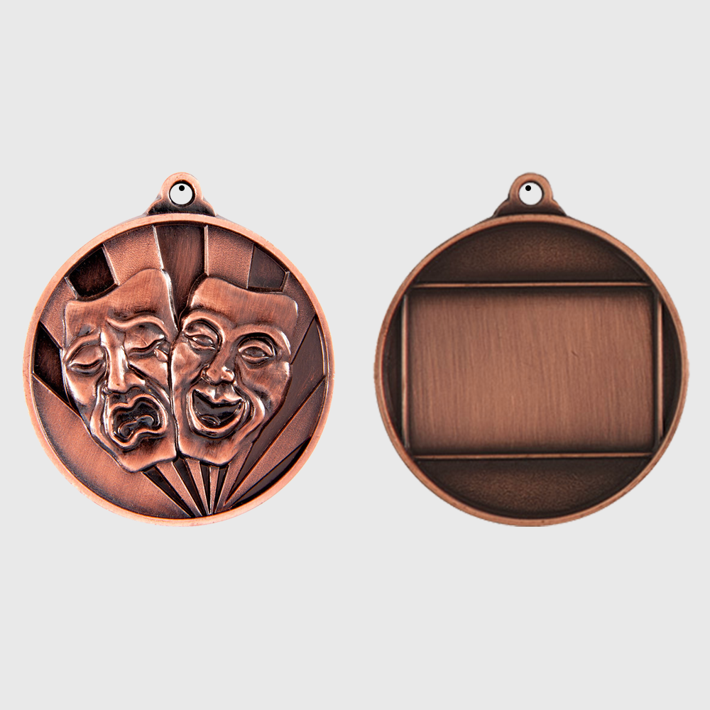 Sunrise Drama Medal 50mm Bronze