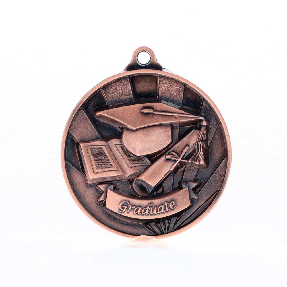 Sunrise Graduate Medal 50mm Bronze