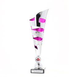 Majorca Cup Silver/Pink 320mm
