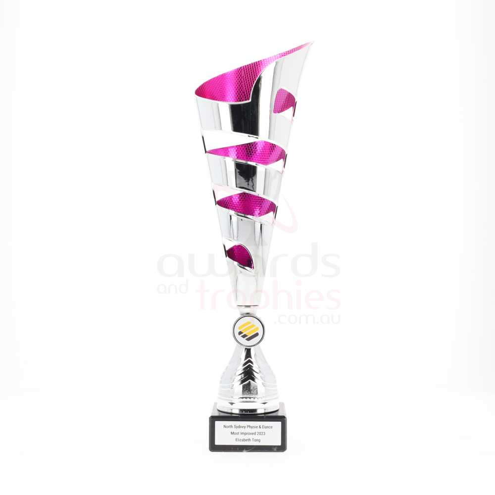 Majorca Cup Silver/Pink 360mm