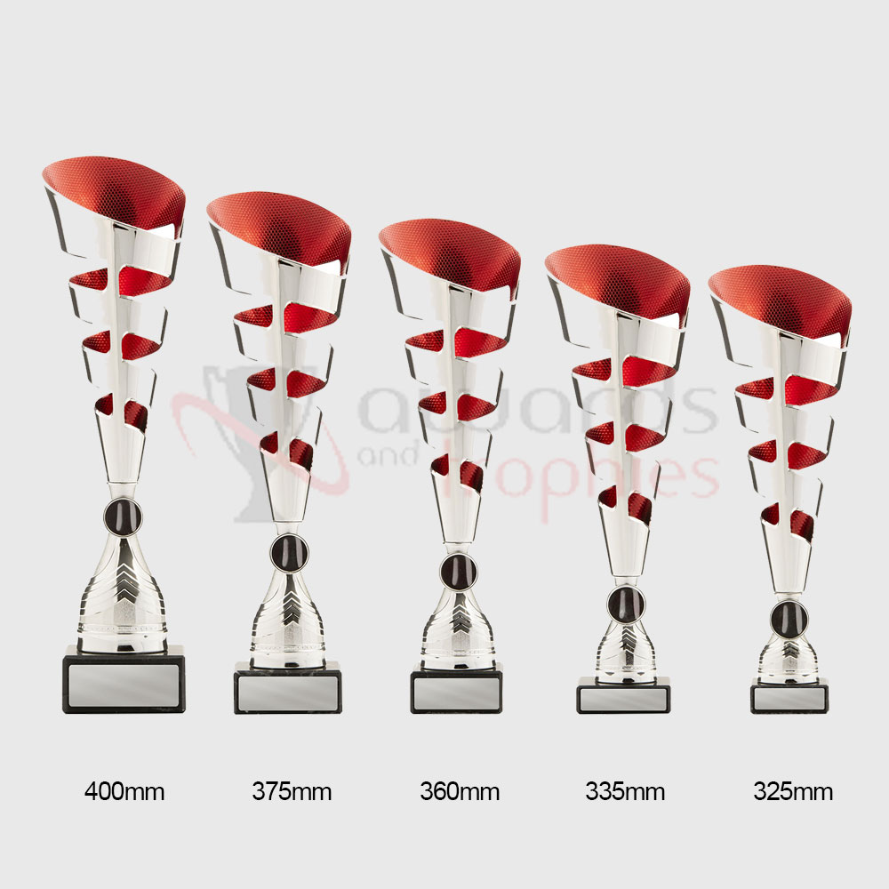 Majorca Cup Silver/Red 320mm