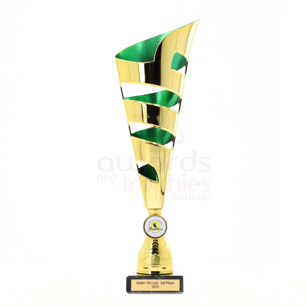 Majorca Cup Gold/Green 335mm