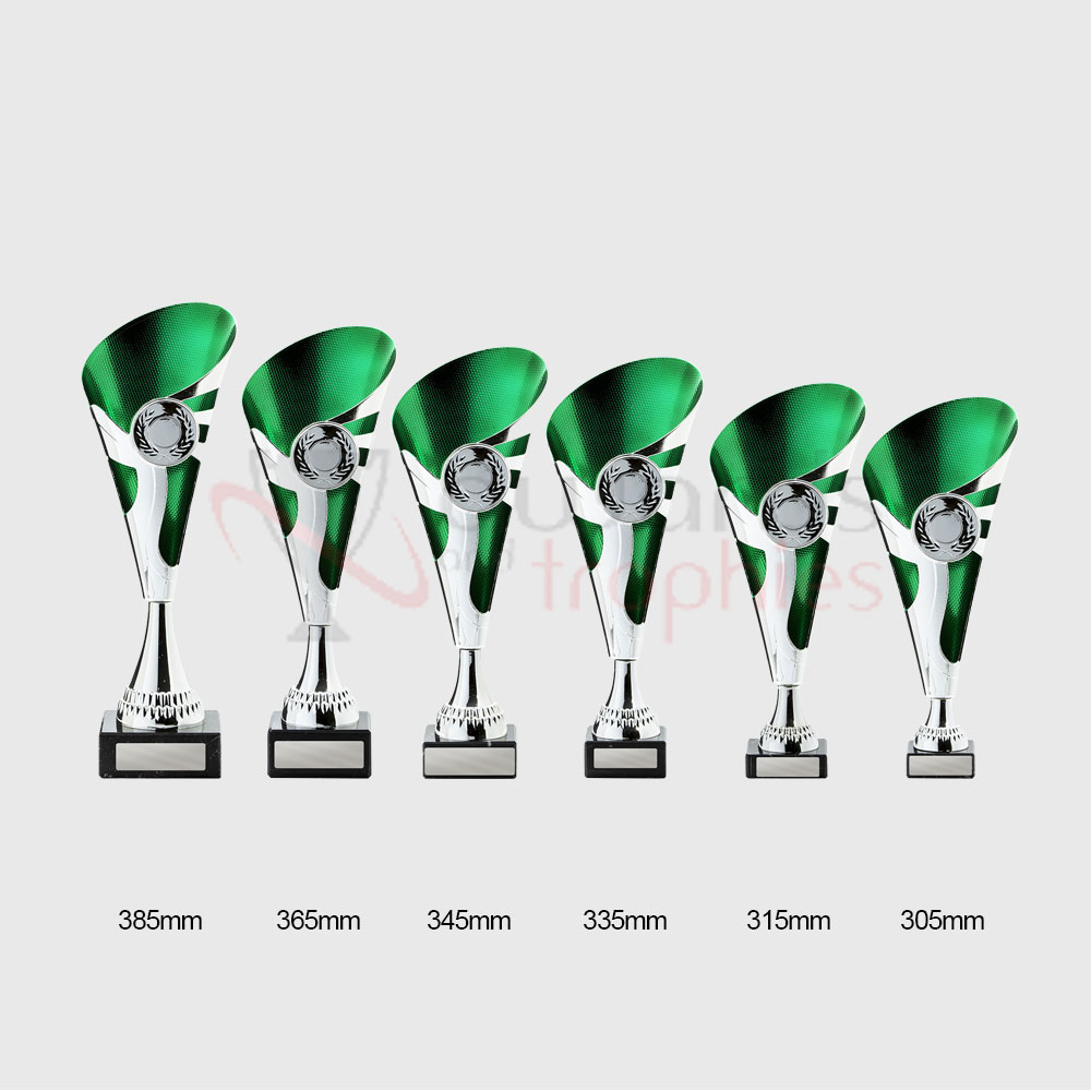 Ibiza Cup Silver/Green 385mm