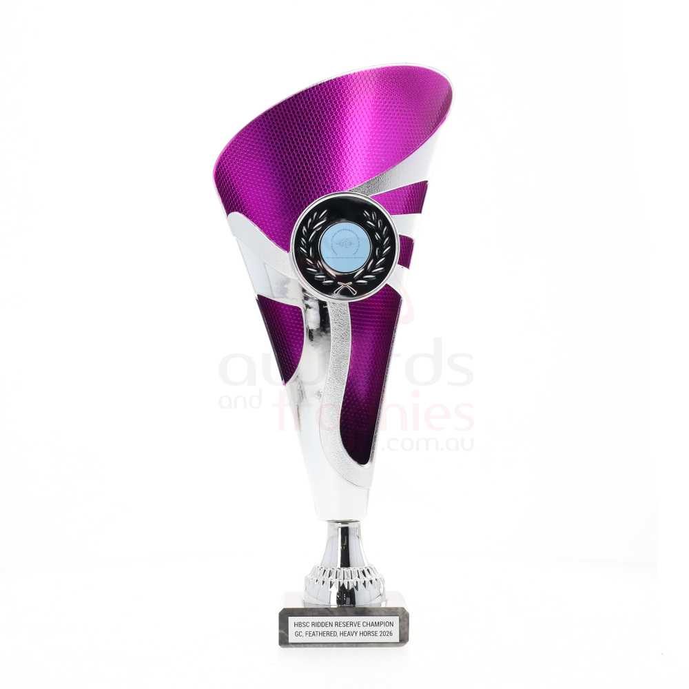 Ibiza Cup Silver/Purple 305mm