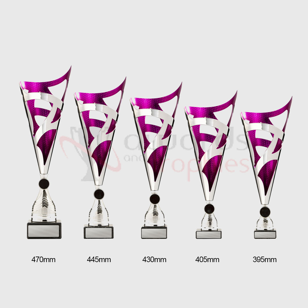 Madeira Cup Silver/Pink 430mm