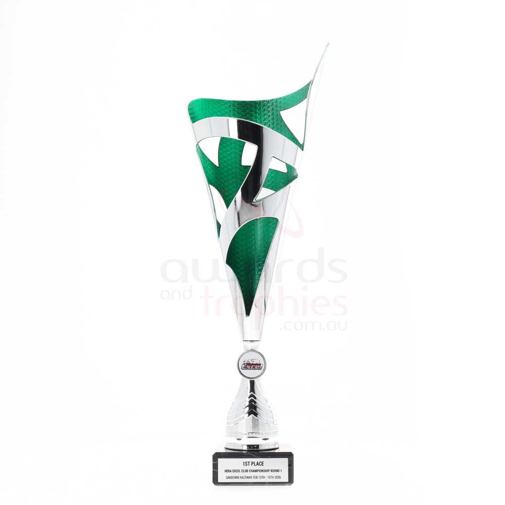Madeira Cup Silver/Green 430mm
