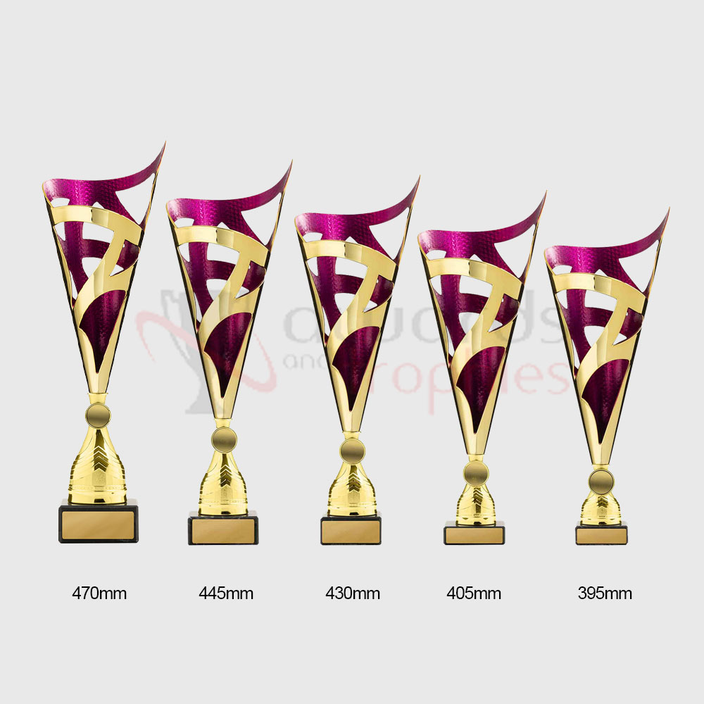 Madeira Cup Gold/Purple 465mm
