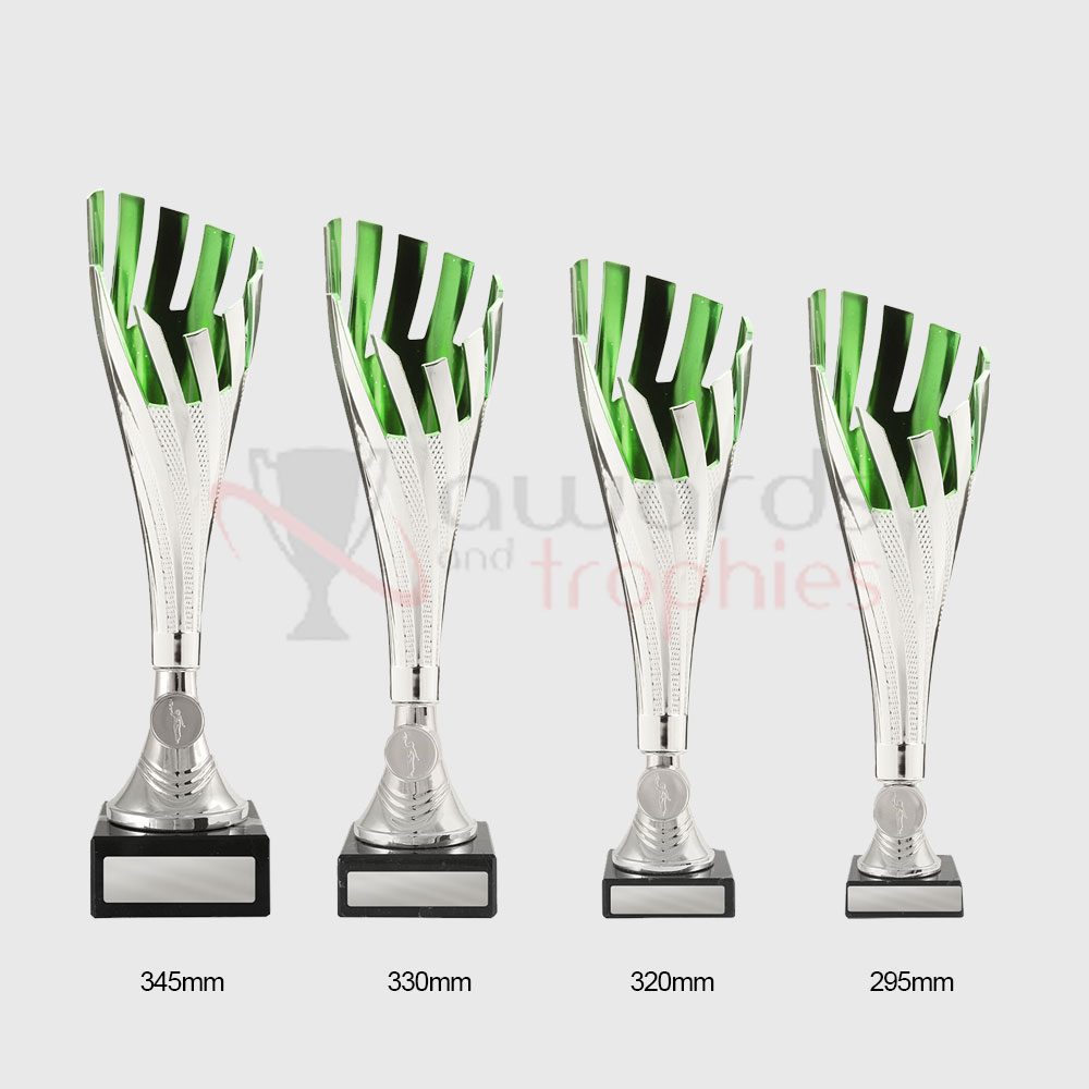 Tenerife Cup Silver/Green 325mm