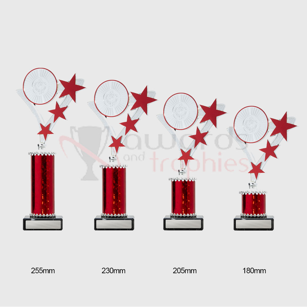 Hierro Star Silver/Red 205mm