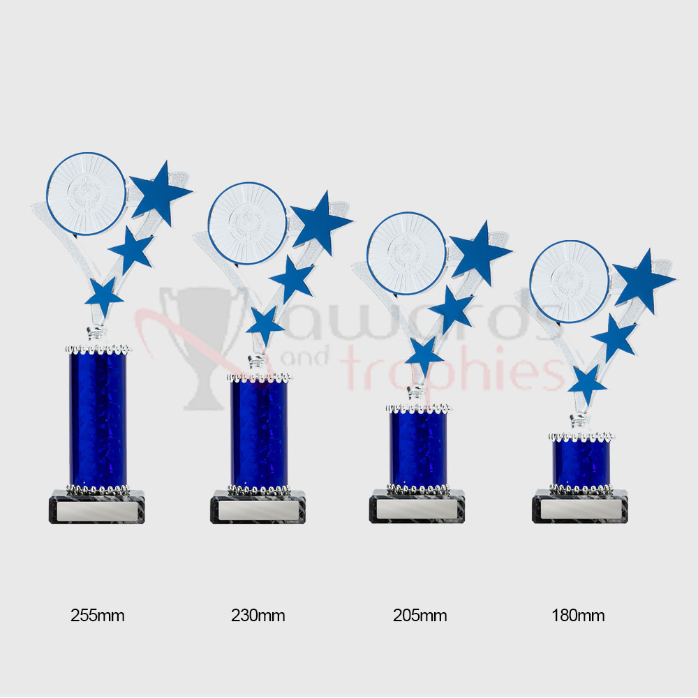 Hierro Star Silver/Blue 205mm