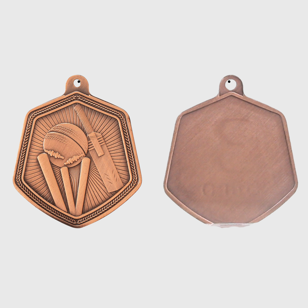 Cricket Falcon Medal Bronze 65mm
