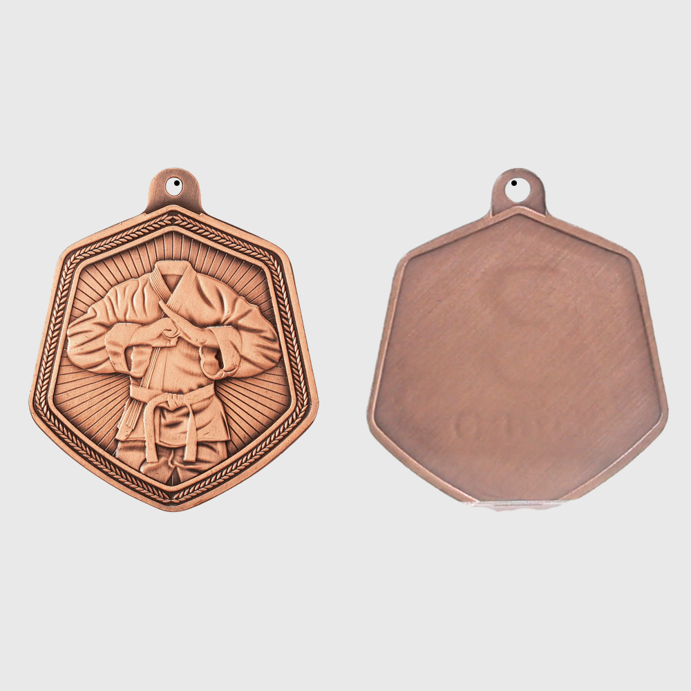 Martial Arts Falcon Medal Bronze 65mm