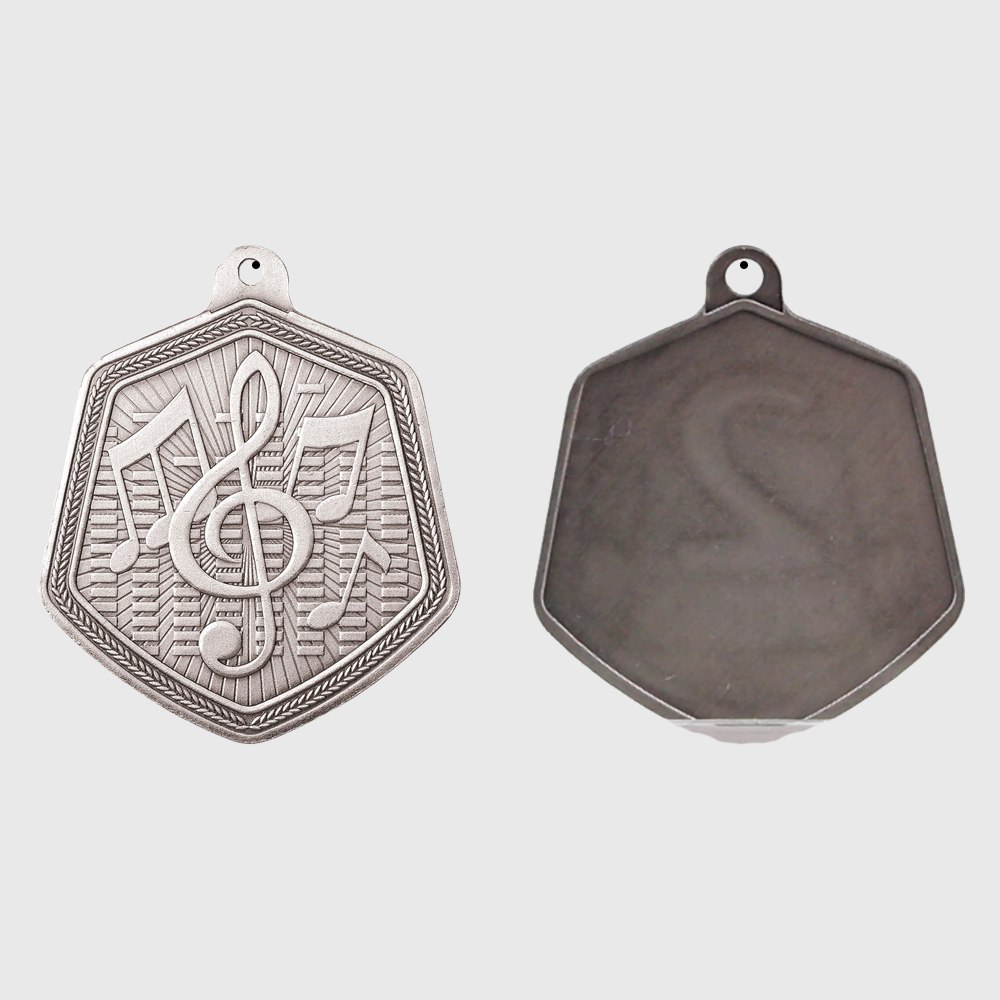 Music Falcon Medal Silver 65mm