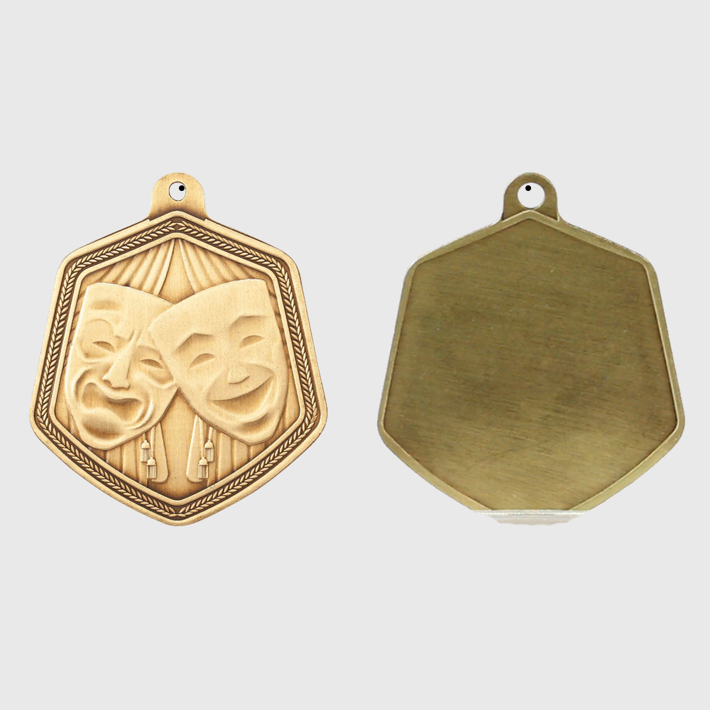 Drama Falcon Medal Gold 65mm