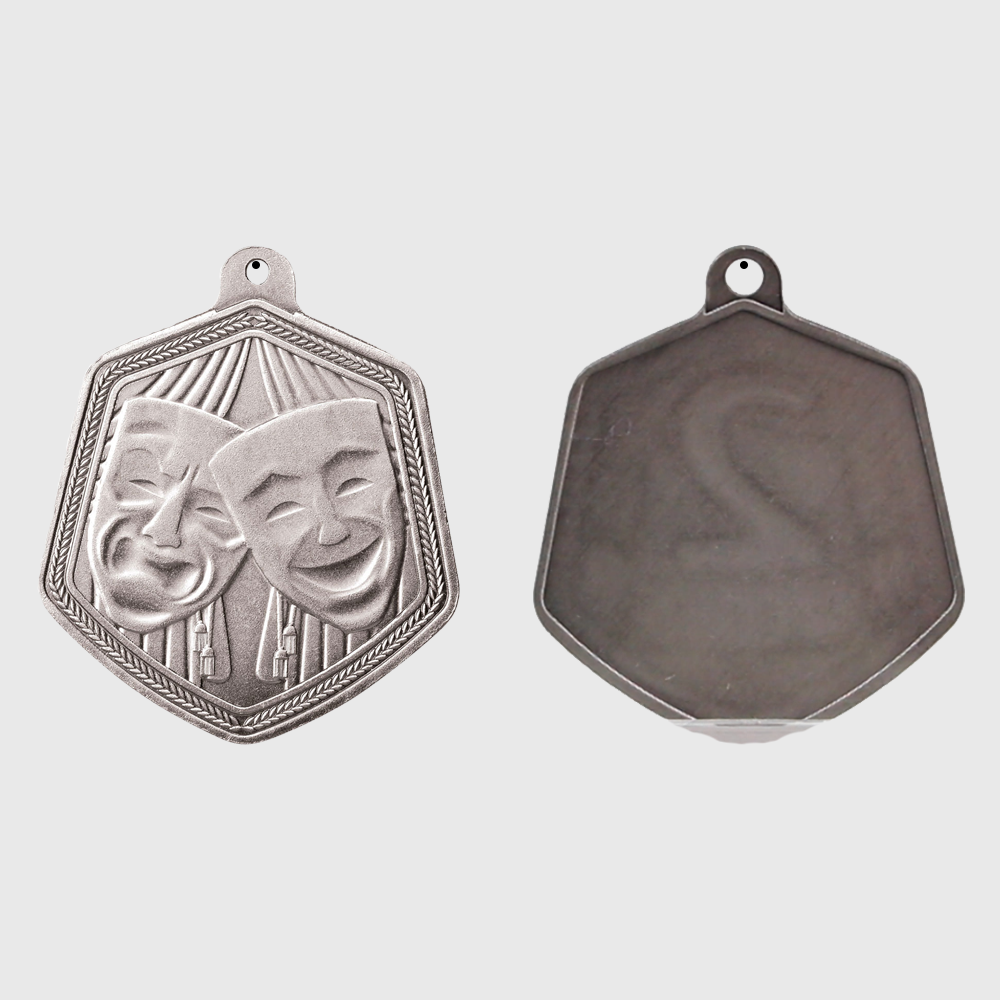 Drama Falcon Medal Silver 65mm