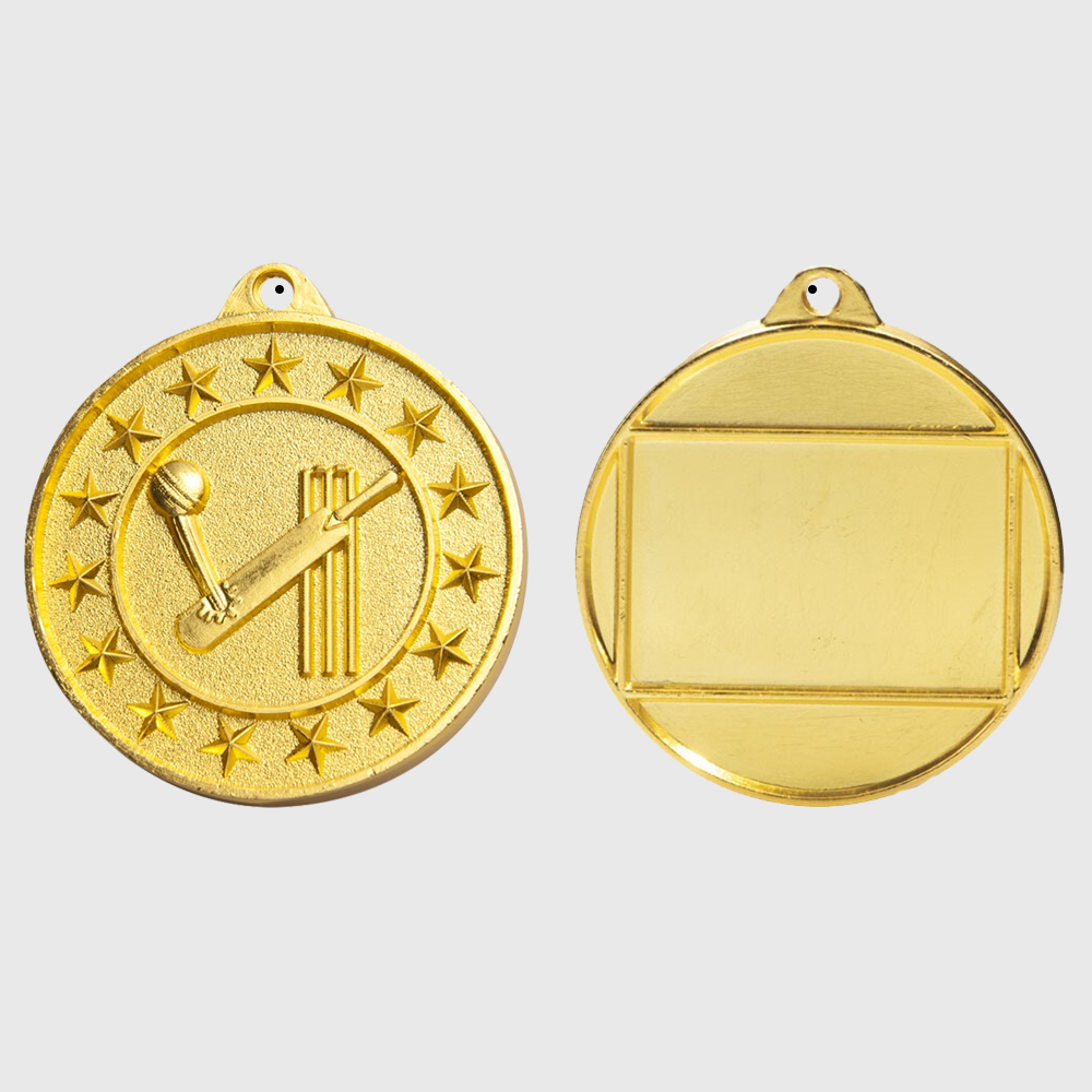 Cricket Starry Medal Gold 50mm