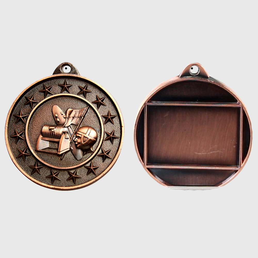 Surf Lifesaving Starry Medal Bronze 50mm