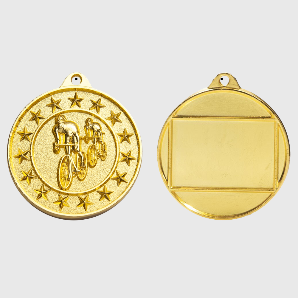 Cycling Starry Medal Gold 50mm