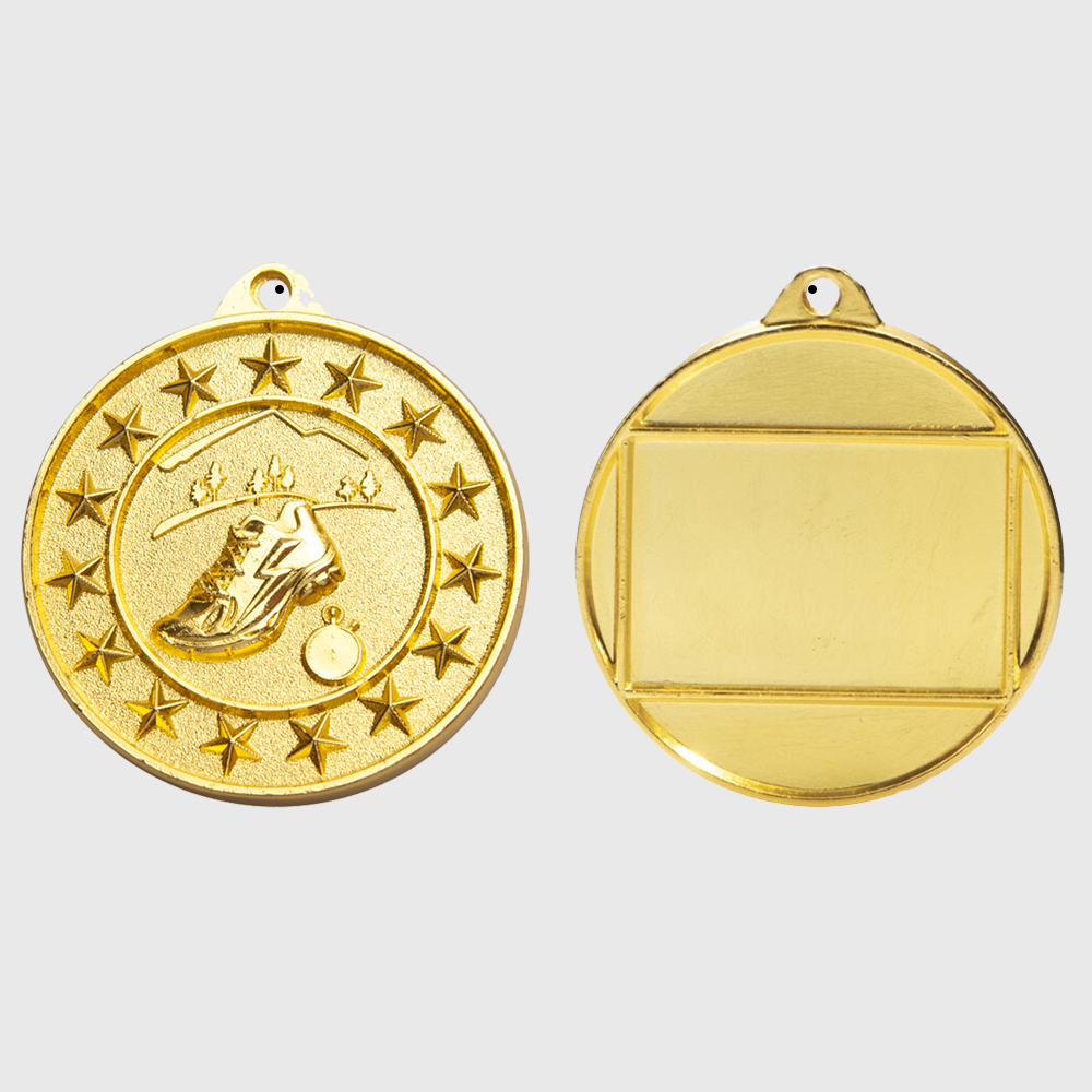 Cross Country Starry Medal Gold 50mm