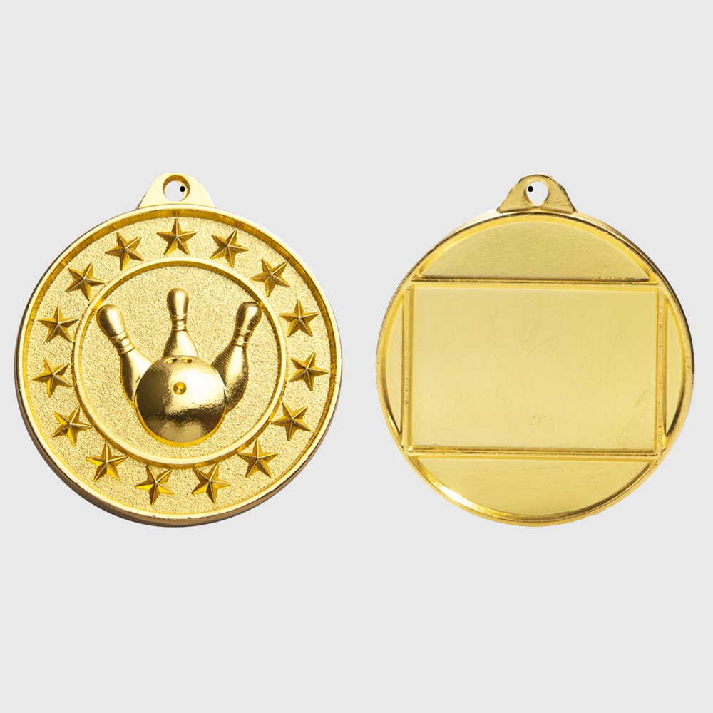 Tenpin Starry Medal Gold 50mm