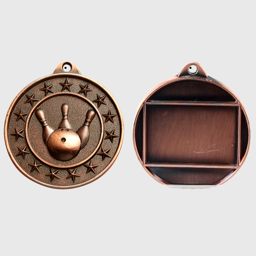 Tenpin Starry Medal Bronze 50mm