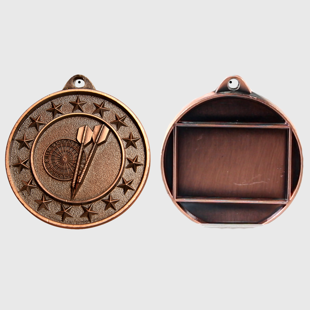 Darts Starry Medal Bronze 50mm