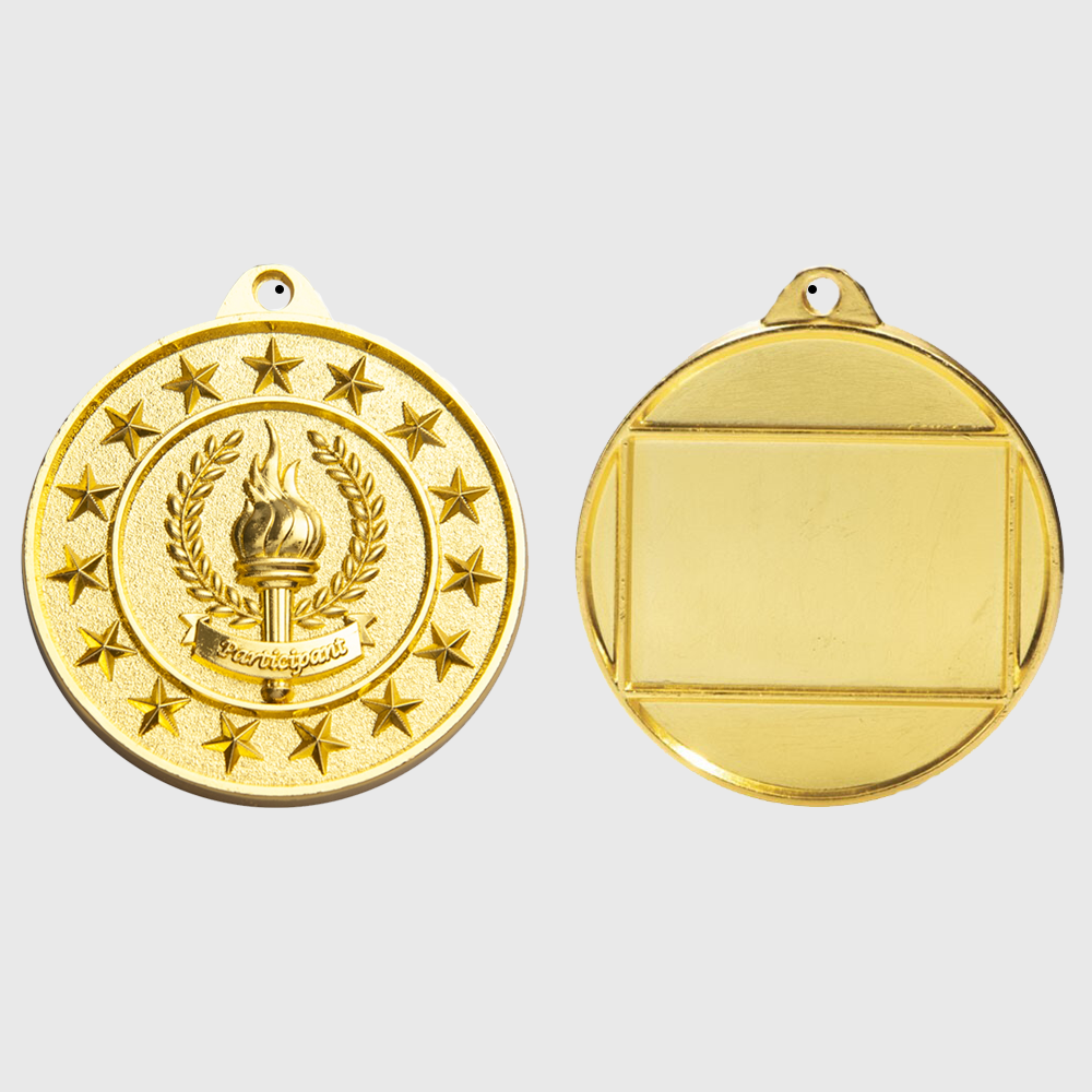 Participant Starry Medal Gold 50mm