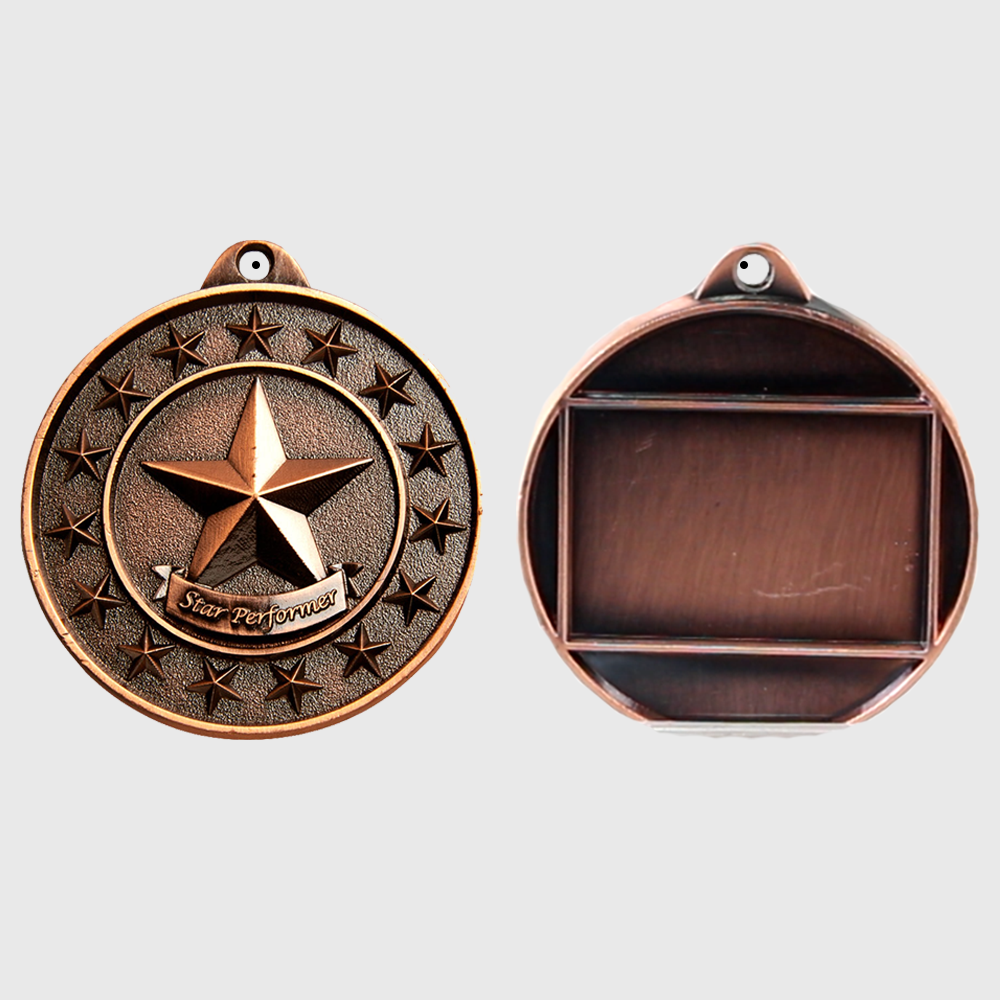 Star Performer Starry Medal Bronze 50mm