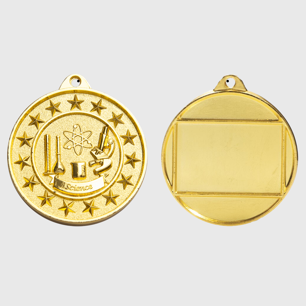Science Starry Medal Gold 50mm