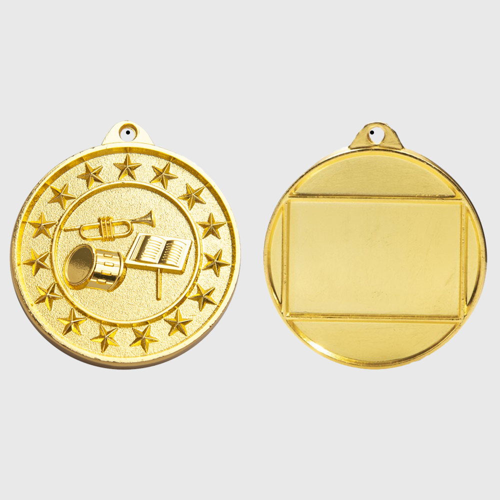 Band Starry Medal Gold 50mm