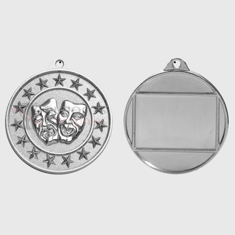 Drama Starry Medal Silver 50mm