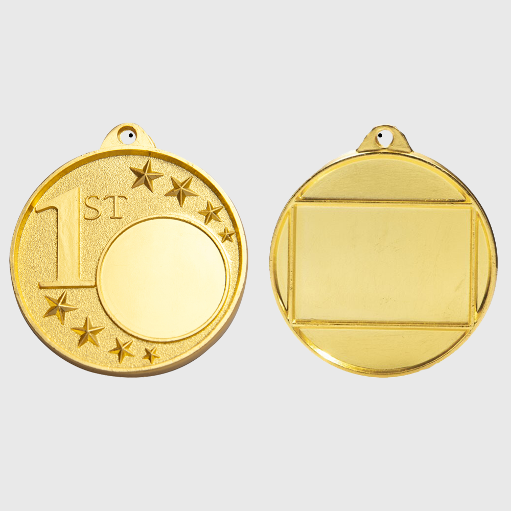 1st Place Logo Starry Medal 50mm