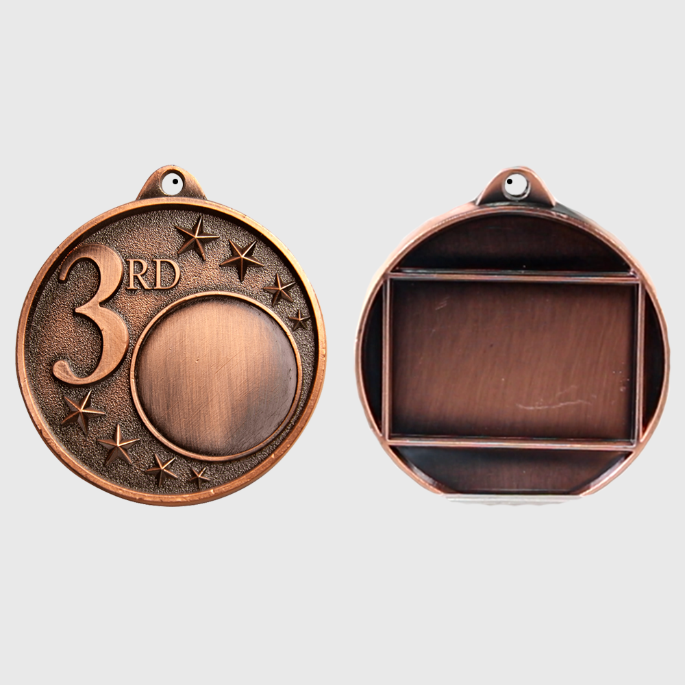 3rd Place Logo Starry Medal 50mm