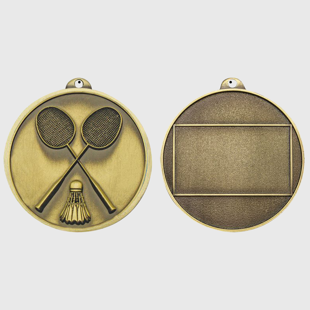Triumph Badminton Medal 55mm Gold