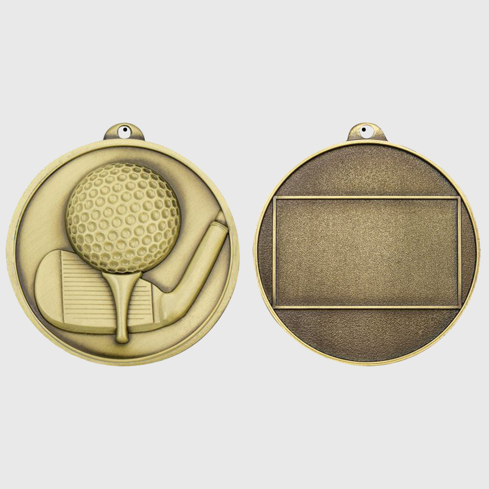 Triumph Golf Medal 55mm Gold
