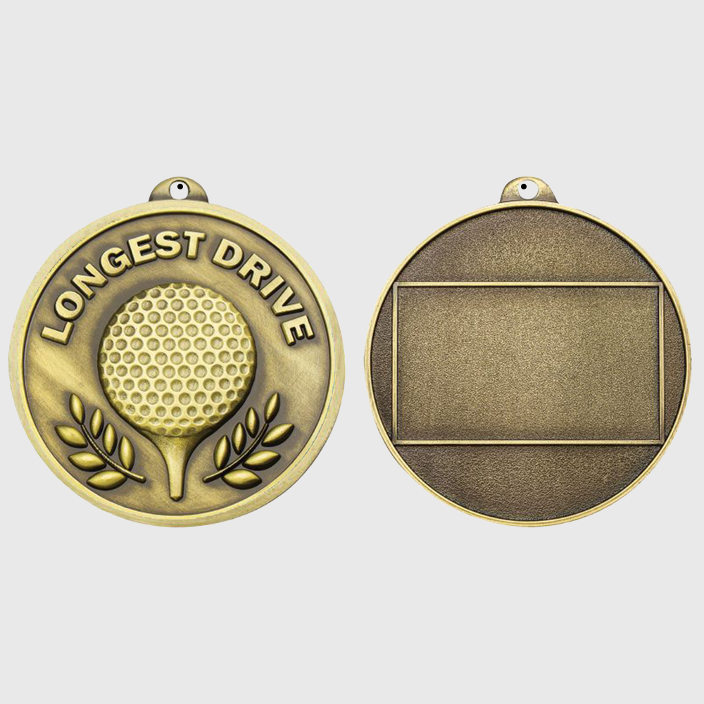 Triumph Longest Drive Medal 55mm Gold