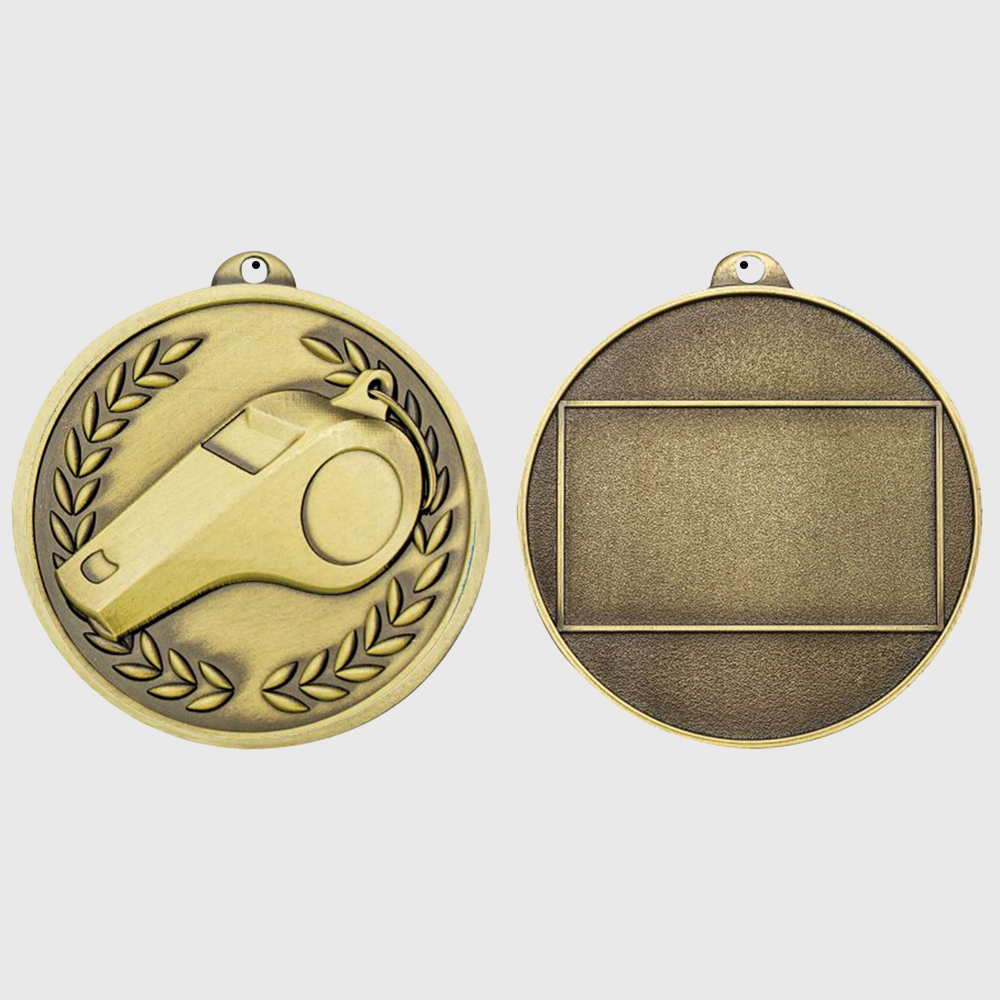 Triumph Whistle Medal 55mm Gold