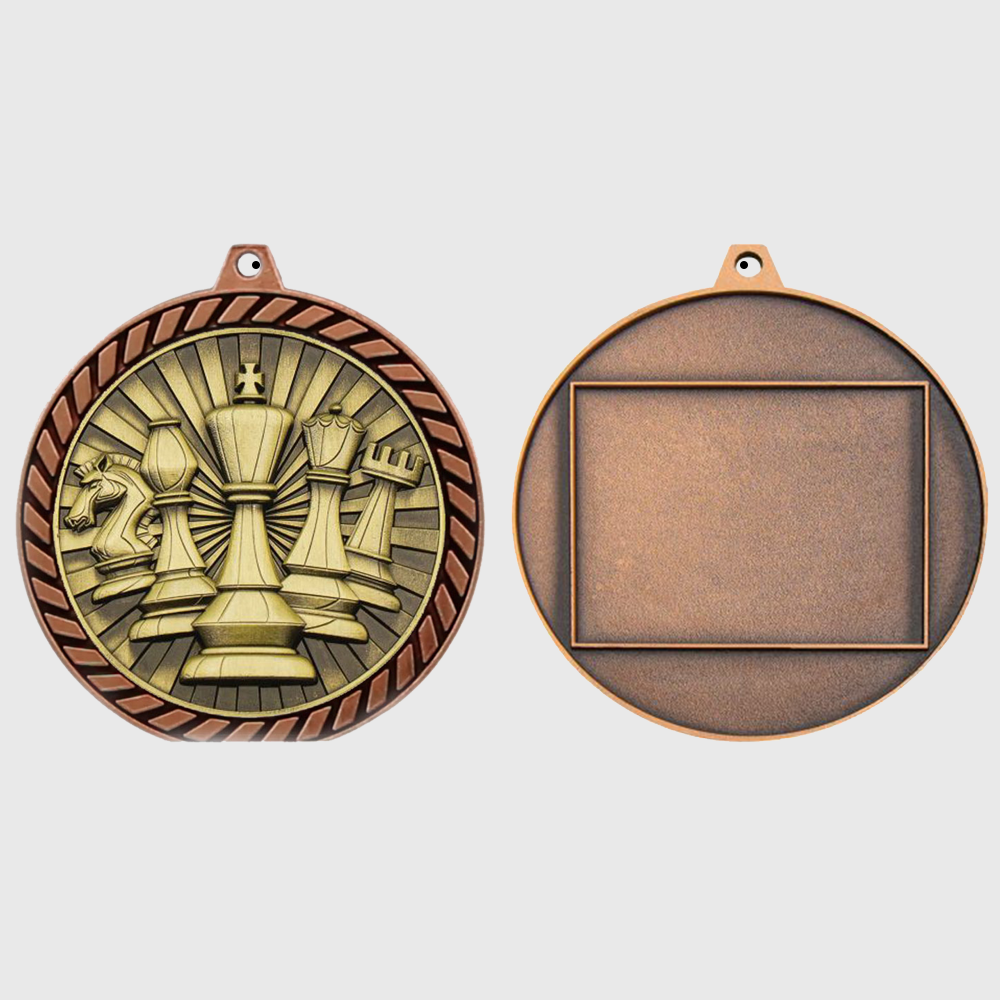 Venture Chess Medal Bronze 60mm