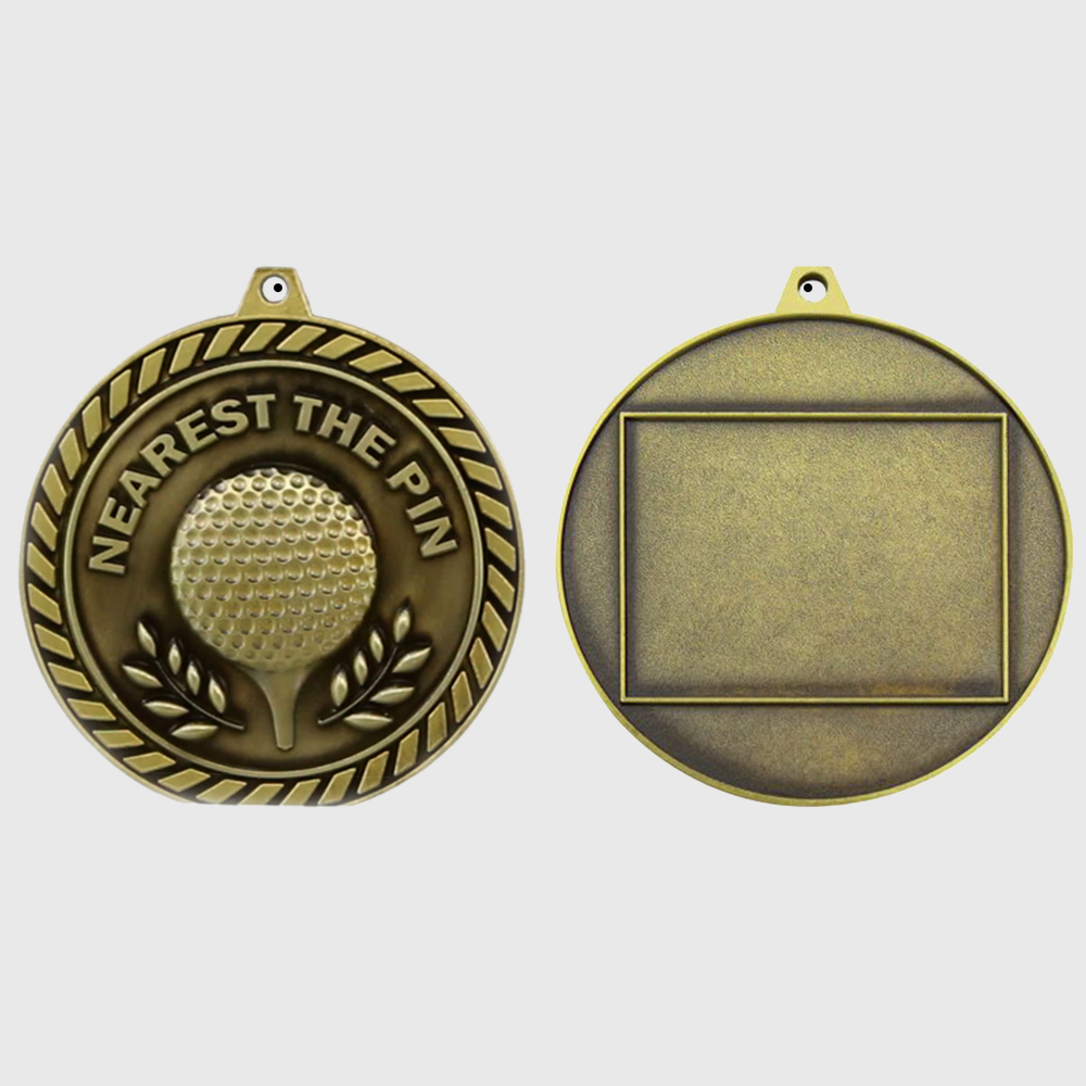 Venture Nearest the Pin Medal Gold 60mm