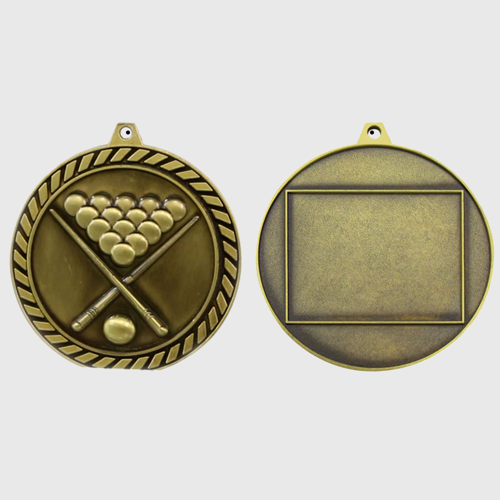 Venture Billiards Medal Gold 60mm