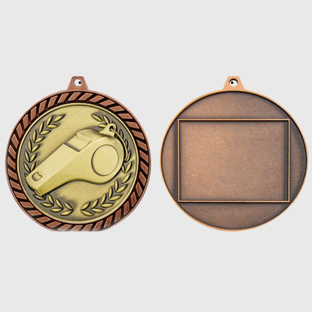 Venture Whistle Medal Bronze 60mm
