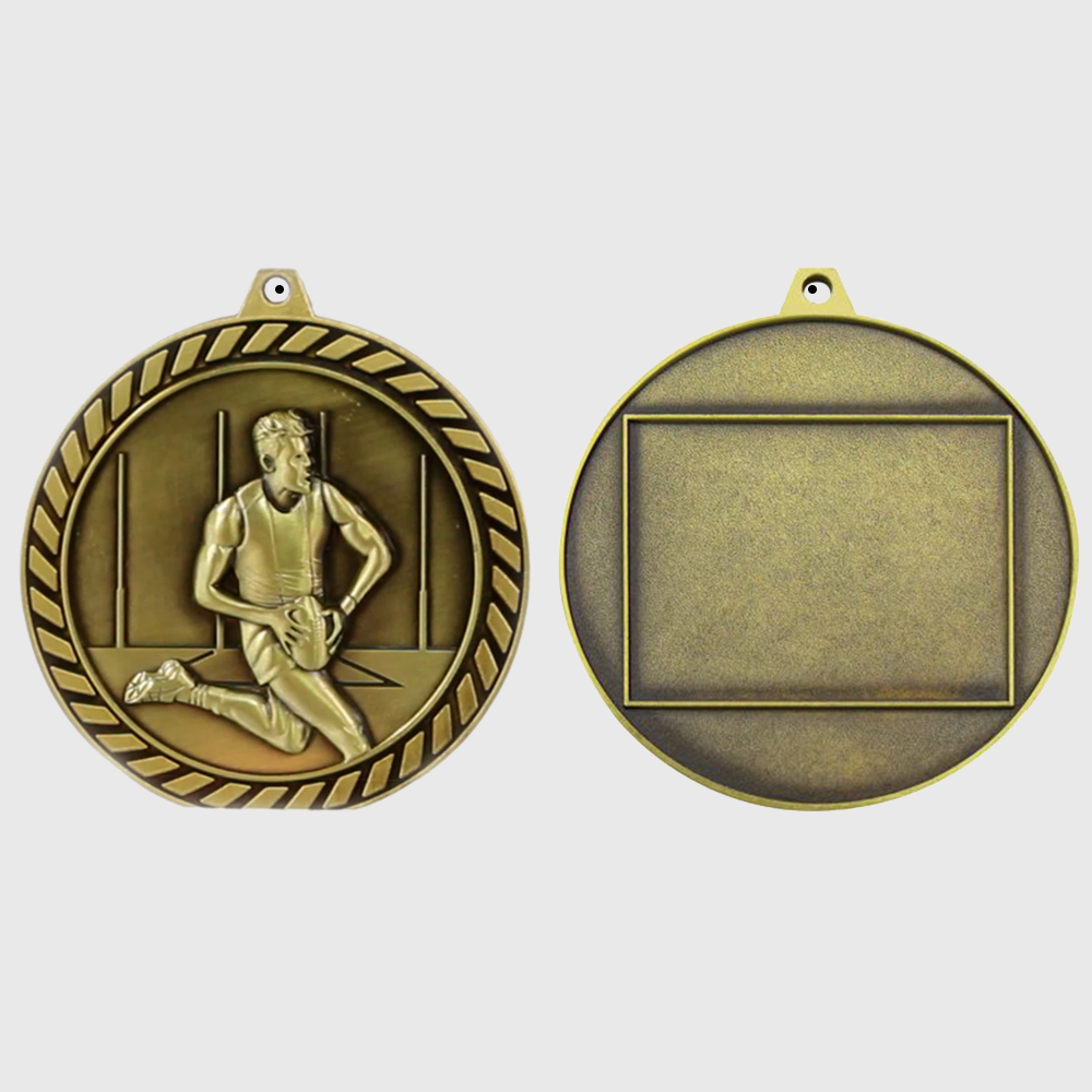 Venture AFL Male Medal Gold 60mm