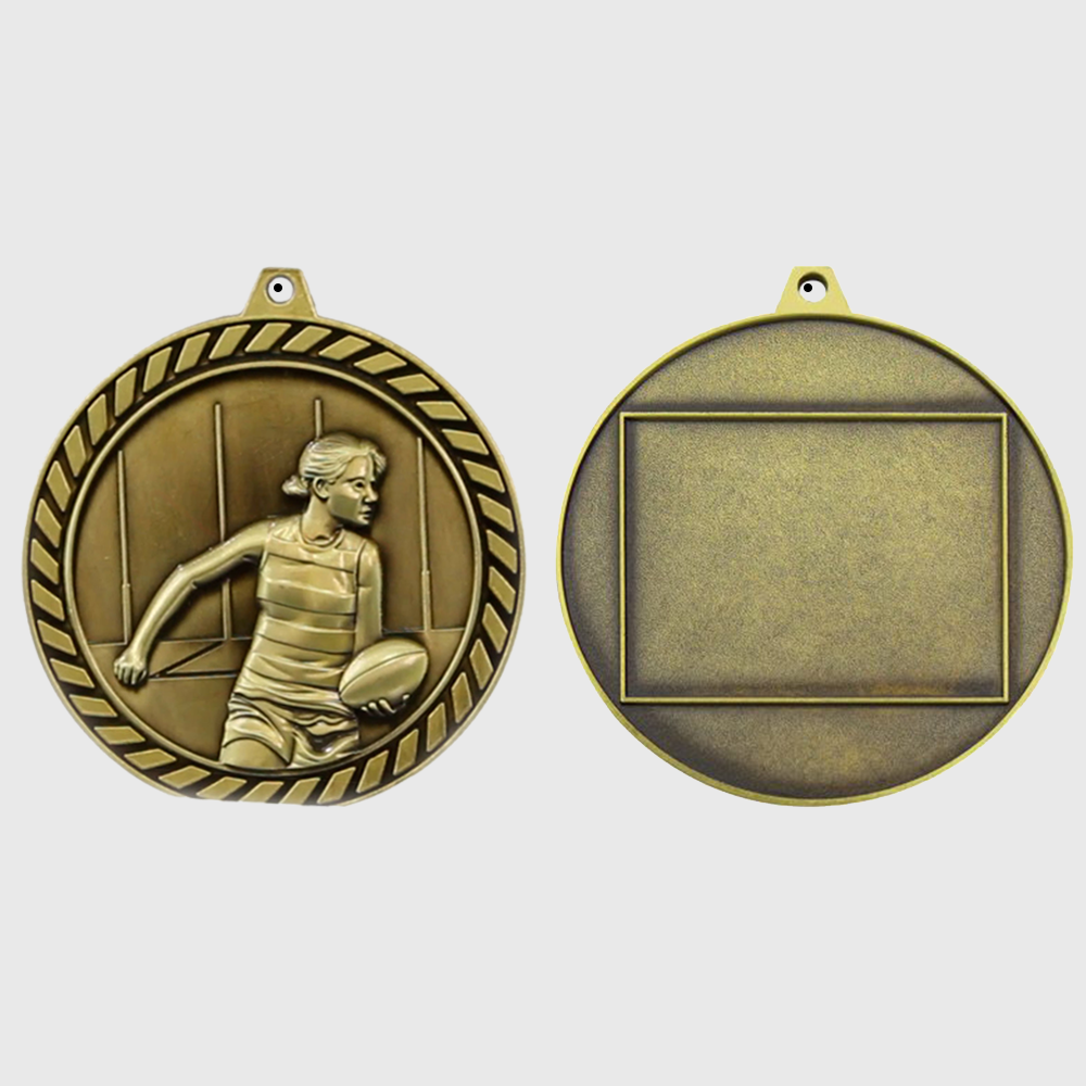 Venture AFL Female Medal Gold 60mm