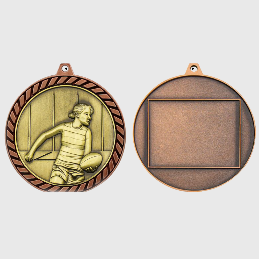Venture AFL Female Medal Bronze 60mm